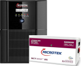 Microtek UPS JM SW 3500+/24V Inverter & MTEK LITHIUM BATTERY 2560060 2560WH 100AH 25.6V Combo